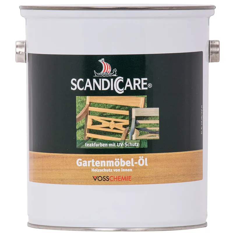 Beliebt SC SCANDICCARE Gartenmöbelöl 3 Liter mit UV-Schutz